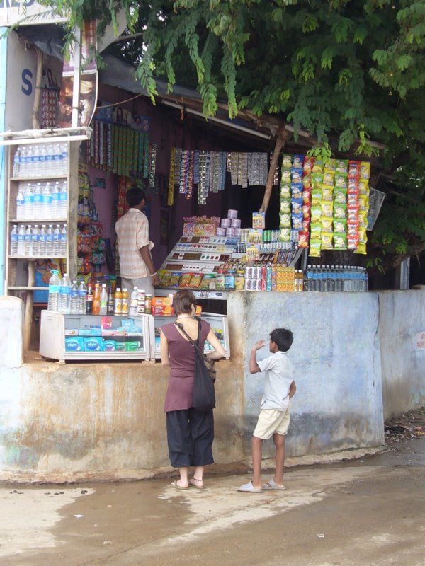 Street-side everything shop.